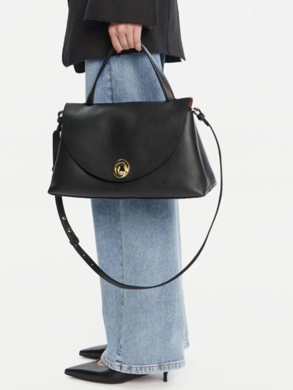 Coccinelle Satchel/Crossbody "LIKE NEW" - Picture 16 of 16